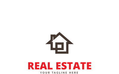 Fastighetskreativ - logotypmall