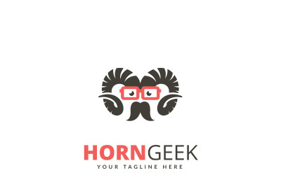 Horn Geek Logo Template