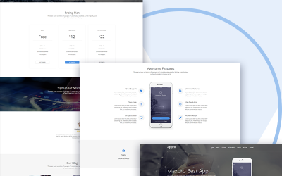 Appro - Modello di pagina di destinazione