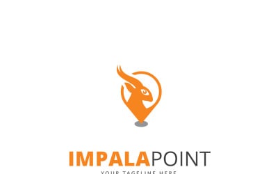 Impala punt Logo sjabloon