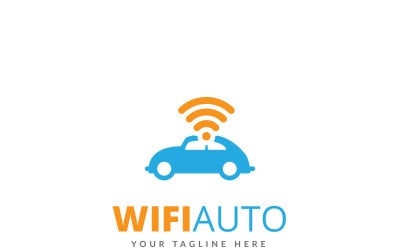 Modelo de logotipo Wifi Auto