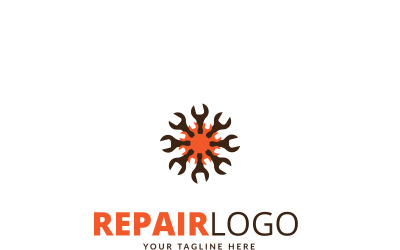 Modello di logo di riparazione