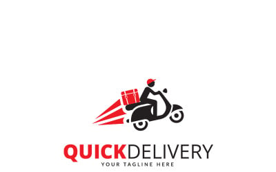 Quick Delivery Logo Logo Template
