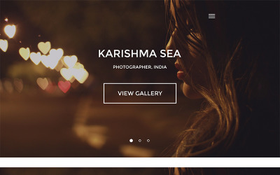 Ferdinand Photography - portfólio pessoal PSD template