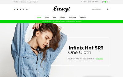 "Leesopi Multipurpose Store" thème WooCommerce adaptatif #69368