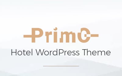 Primo - Hotell WordPress Elementor-tema