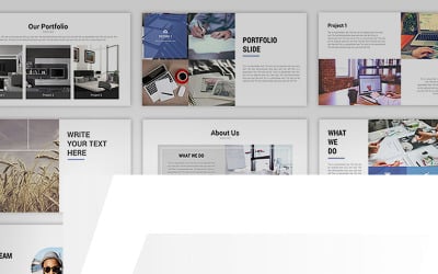 Senja PowerPoint-sjabloon