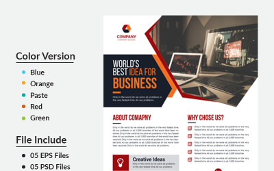 Bravo Corporate Business Flyer Márkastílus sablon 69461