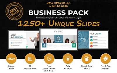 Business Pack PowerPoint-mallar