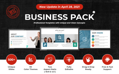 Шаблон презентации Business Pack PowerPoint