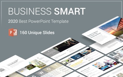 Szablon PowerPoint Business Smart #69444