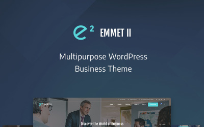 Tema multipropósito de WordPress para empresas Elementor - Emmet Next