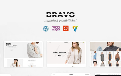 "Bravo - Multi-Concept" thème WooCommerce adaptatif #69545