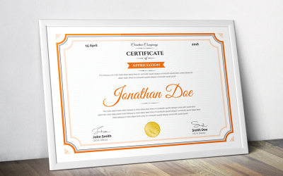 Jonathan Doe - Clean Certificate Mall