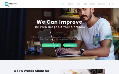 Reszponzív SEOMentro - SEO Agency Responsive Clean Joomla sablon 69583