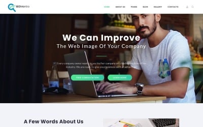 SEOMentro-SEO机构响应式清洁Joomla模板
