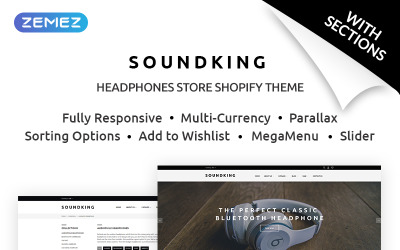 Soundking - Electronics Online Shopify Theme