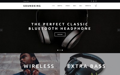 Soundking - Tema Shopify in linea di elettronica