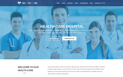 保健-医疗中心和健康PSD模板