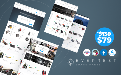 Eveprest Spare Parts 1.7 - A Better Way Forward PrestaShop Theme