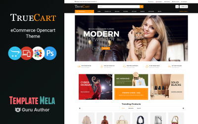 Plantilla OpenCart multipropósito TrueCart