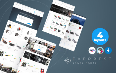 Reszponzív Eveprest Spare Parts 1.7 - A Better Way Forward PrestaShop sablon 69692