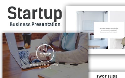 Startup Business - Apresentação - Modelo de apresentação
