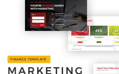 Marketing - Szablon biznesowy PowerPoint