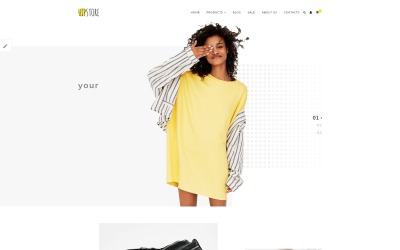 Plantilla OpenCart "Hipstore - Clothing & Beauty" #69709