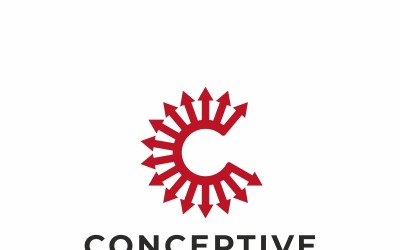 Conceptive Arrows C Letter Logo Template