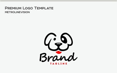 Hond Logo sjabloon