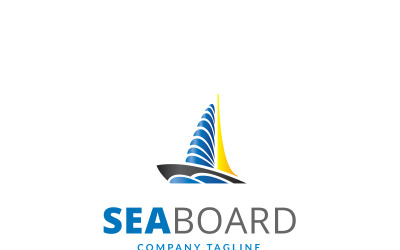 Plantilla de logotipo de Sea Board