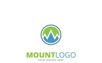 Mount Logo Logo Vorlage