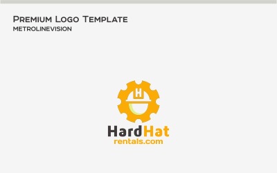 Hard Hat Logo sjabloon