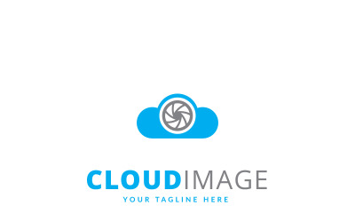 Modèle de logo d&amp;#39;image de nuage