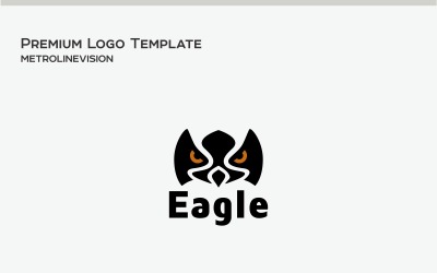 Modelo de logotipo Eagle Head