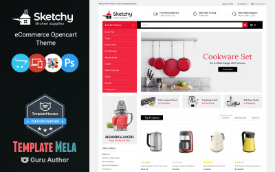 Sketchy - Multipurpose OpenCart Template