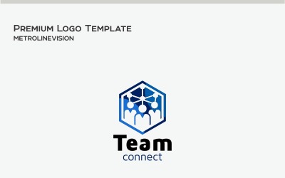Team Connect Logo Template