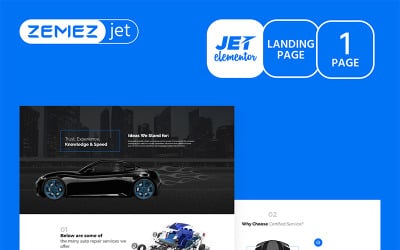 Autoluxe - Car Tuning - Jet Elementor Kit
