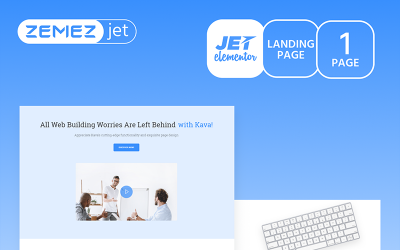 Benefix - Minimal Consulting Jet Elementor sablon 70158