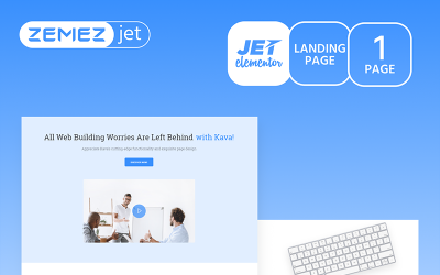 Benefix - Минимальный консультационный шаблон Jet Elementor