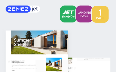 Chalupář - Luxusní nemovitost - Sada Jet Elementor