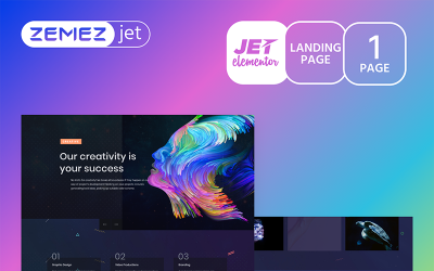 Graffis - Yaratıcı Mondrianizm - Jet Elementor Kiti