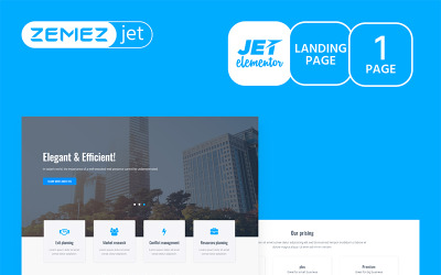 Granbiz - Бізнес - Jet Elementor Kit