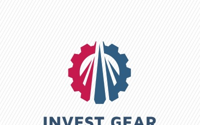Invest Gear Logo Template