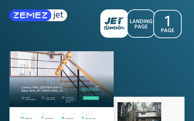 Realcity - Fastigheter - Jet Elementor Kit