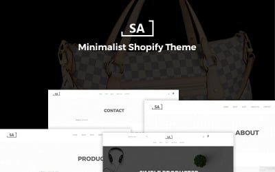Sa - minimalistyczny motyw Shopify