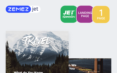 Tournet - Reisbureau - Jet Elementor Kit