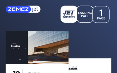 "Towercon - Architecture Jet Elementor Kit" Elementor Template №70162