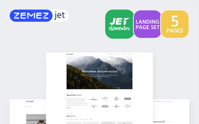 Triadic - шаблон дизайн-студии Jet Elementor